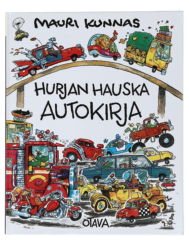Hurjan hauska autokirja - Kunnas, Mauri - Lastenkirjat - 10105435828 - 0