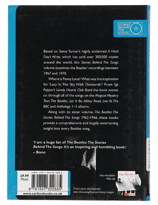 The Beatles : the stories behind the songs. 1967-1970 - Steve Turner - Elämäkerrat ja muistelmat - 10105435825 - 1