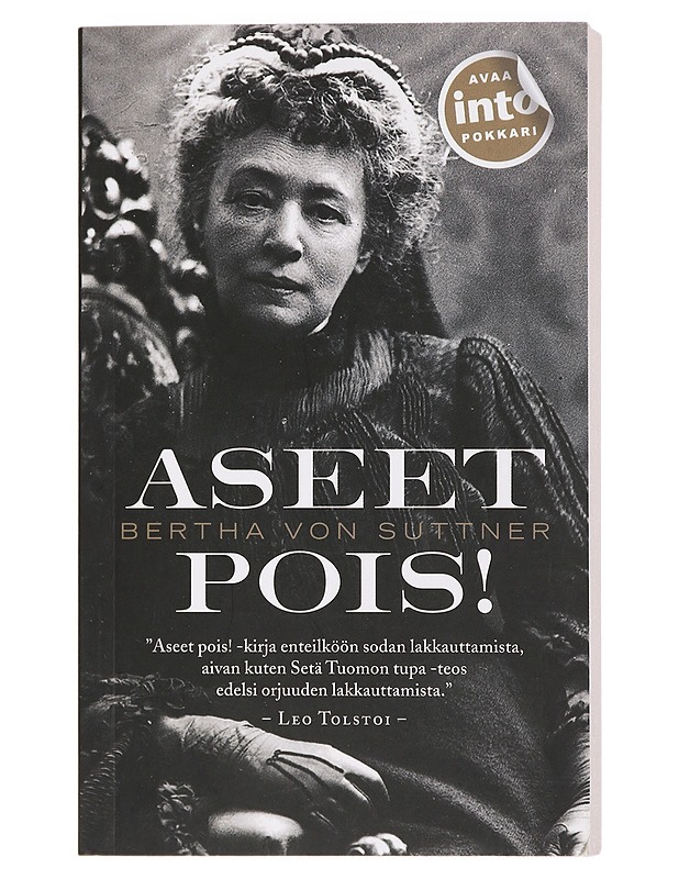 Aseet pois! - Suttner, Bertha von - Romaanit ja novellit - 10105435827 - 0