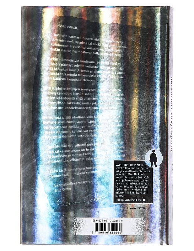 Artemis Fowl : kadonnut siirtokunta - Colfer, Eoin - Fantasia- ja scifi - 10105435832 - 1