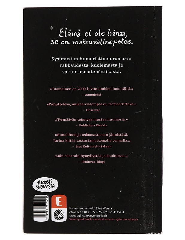 Jäniskerroin - Antti Tuomainen - Jännitys ja dekkarit - 10105435835 - 1