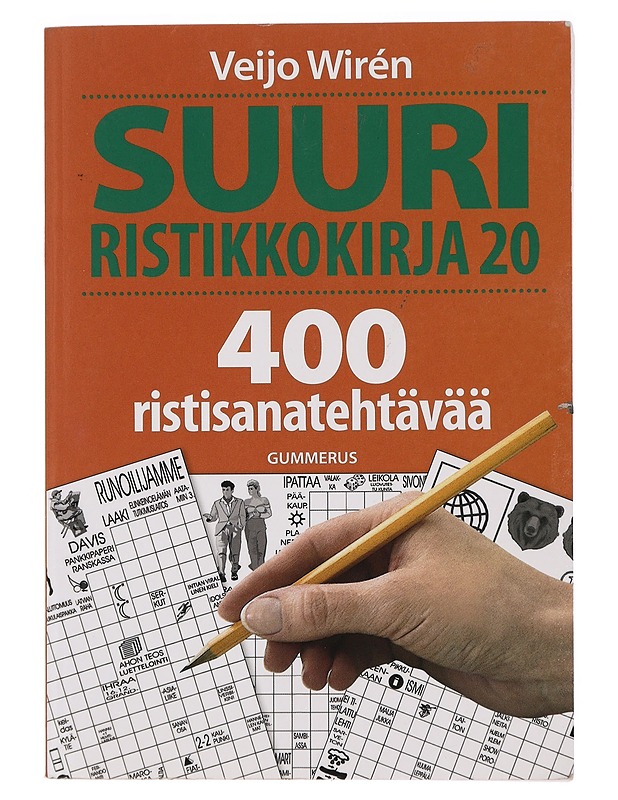 Suuri ristikkokirja 20 : 400 ristisanatehtävää - Wirén, Veijo - Tietokirjat ja oppaat - 10105435839 - 0