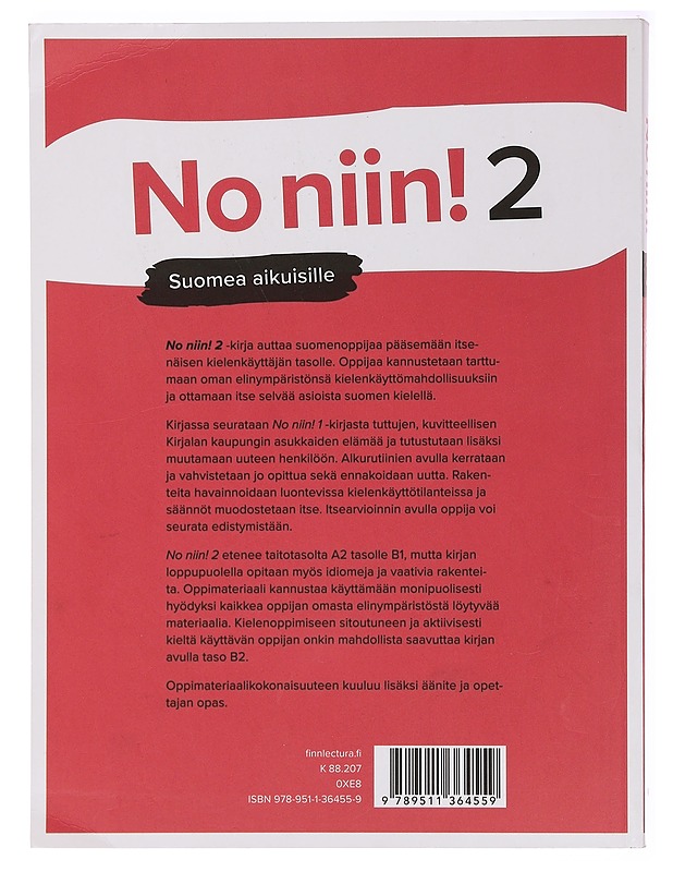 No niin! : suomea aikuisille. 2 - Gerstler, Susanne - Tietokirjat ja oppaat - 10105435882 - 1