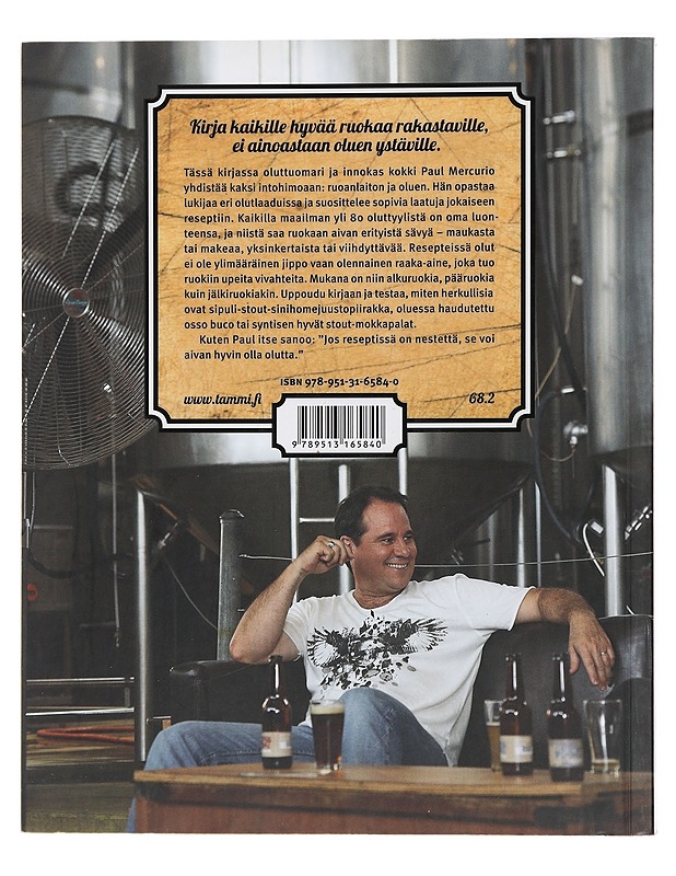 Olutkeittokirja : olut - miksi et käyttäisi sitä ruoanlaitossa? - Mercurio, Paul - Ruokakirjat - 10105435885 - 1