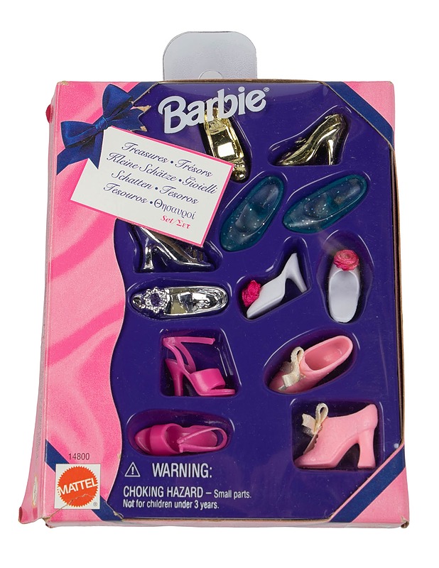 MATTEL Treasures kenkäsetti, 6 paria - Lasten lelut - 10105435886 - 0