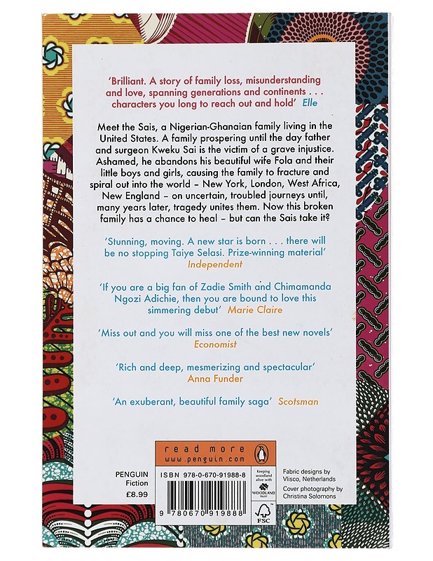 Ghana must go - Taiye Selasi - Romaanit ja novellit - 10105435890 - 1