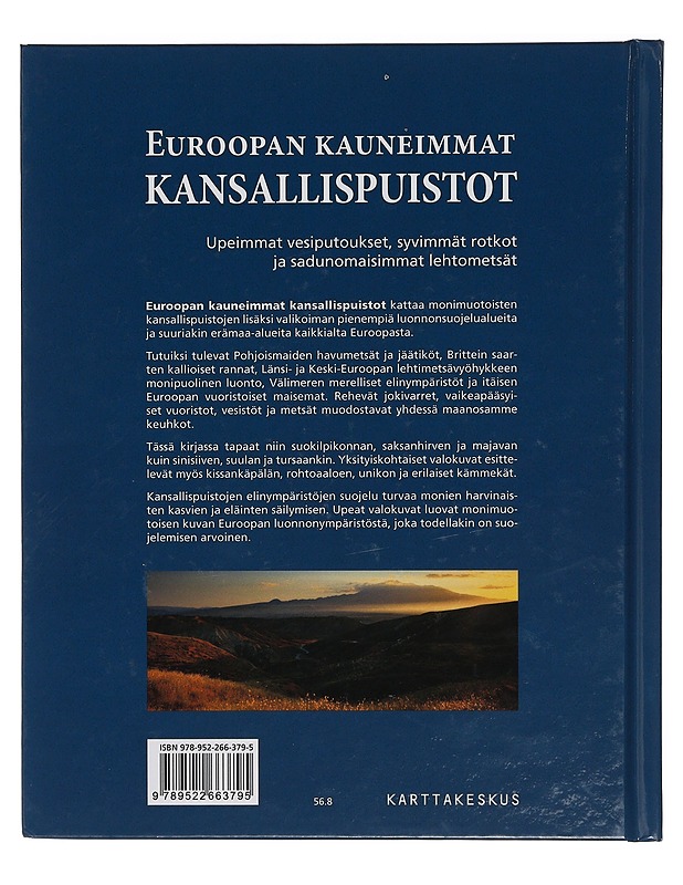 Euroopan kauneimmat kansallispuistot - van Leeuwen, Sanna - Tietokirjat ja oppaat - 10105435902 - 1