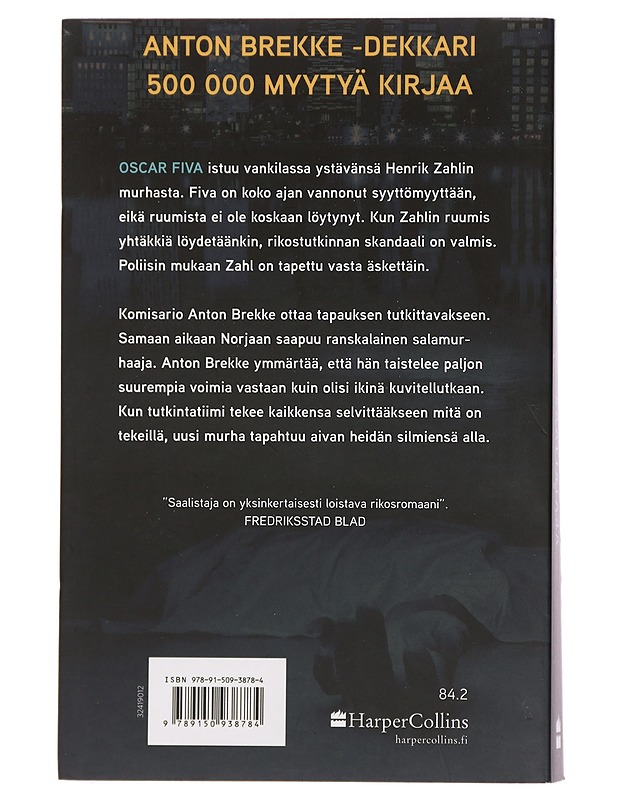 Saalistaja - Fjell, Jan-Erik - Jännitys ja dekkarit - 10105435906 - 1