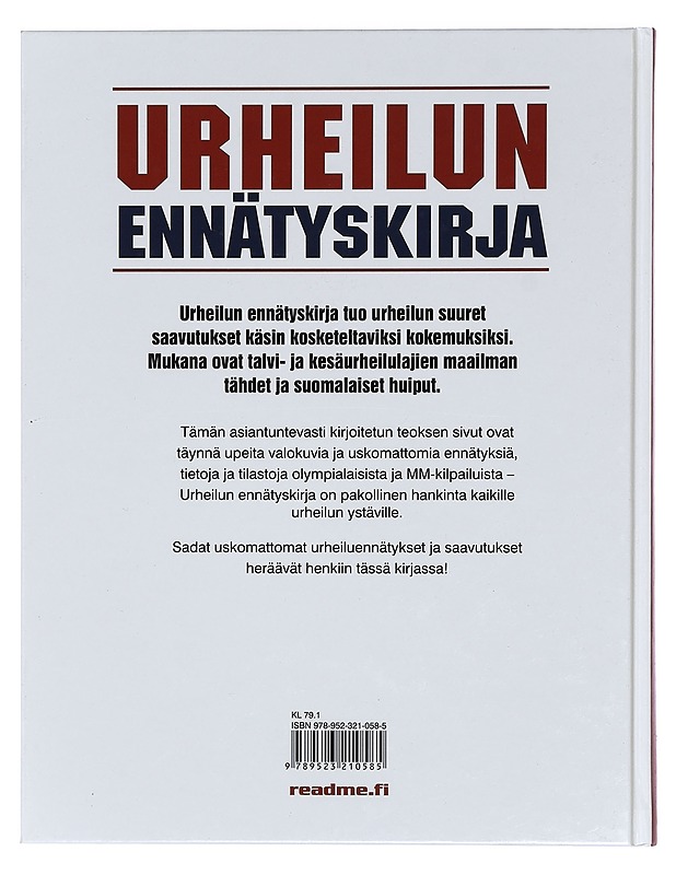 Urheilun ennätyskirja - Radnedge, Keir - Tietokirjat ja oppaat - 10105435905 - 1