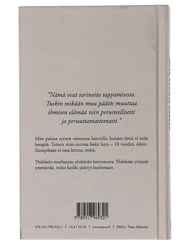 Murha : tarinoita todellisuudesta - Kröber, Hans-Ludwig - Historiakirjat - 10105435908 - 1