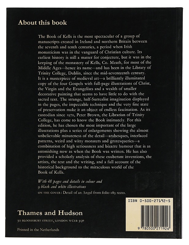 The Book of Kells - Brown, Peter - Historiakirjat - 10105435926 - 1