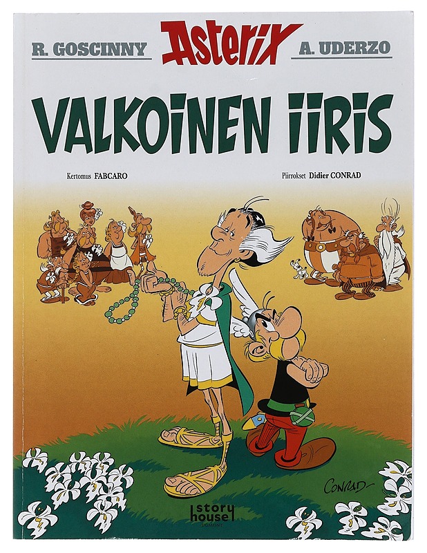 Asterix : Valkoinen iiris - Fabcaro - Sarjakuvat - 10105435941 - 0