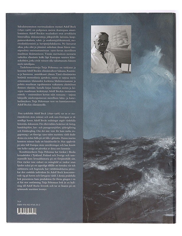 Adolf Bock : merimaalari = marinmålaren - Peltomaa, Tuija - Elämäkerrat ja muistelmat - 10105435946 - 1