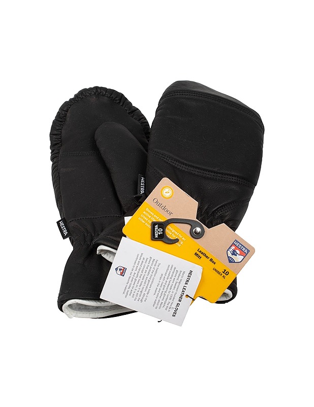 HESTRA Leather Box Mitt lapaset - Käsineet - 10105435956 - 0