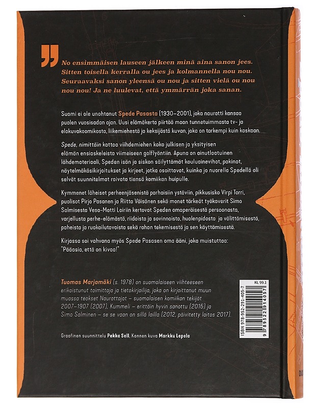 Spede, nimittäin - Tuomas Marjamäki - Elämäkerrat ja muistelmat - 10105435958 - 1