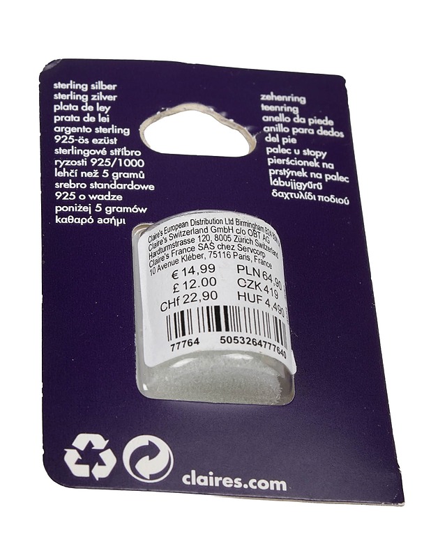 CLAIRE'S varvassormus - Korut - 10105435982 - 1