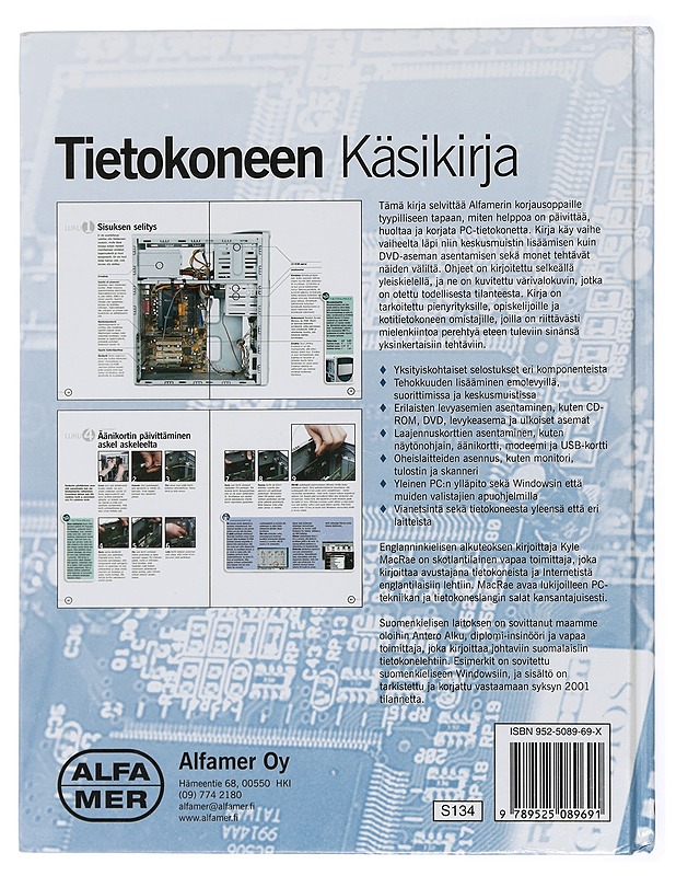 Tietokoneen käsikirja : pc-päivityksen ja korjauksen opas vaihe vaiheelta - MacRae, Kyle - Tietokirjat ja oppaat - 10105435991 - 1
