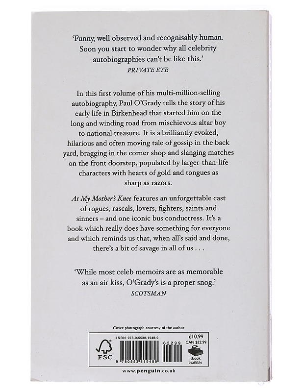 At My Mother's Knee and other low joints - Paul O'Grady - Elämäkerrat ja muistelmat - 10105435993 - 1