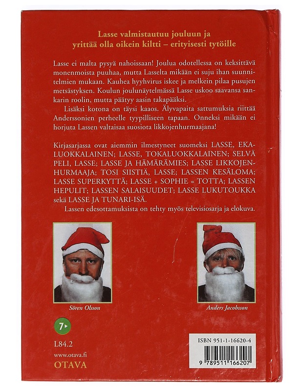 Lassen joulu - Jacobsson, Anders - Joulukirjat - 10105435998 - 1