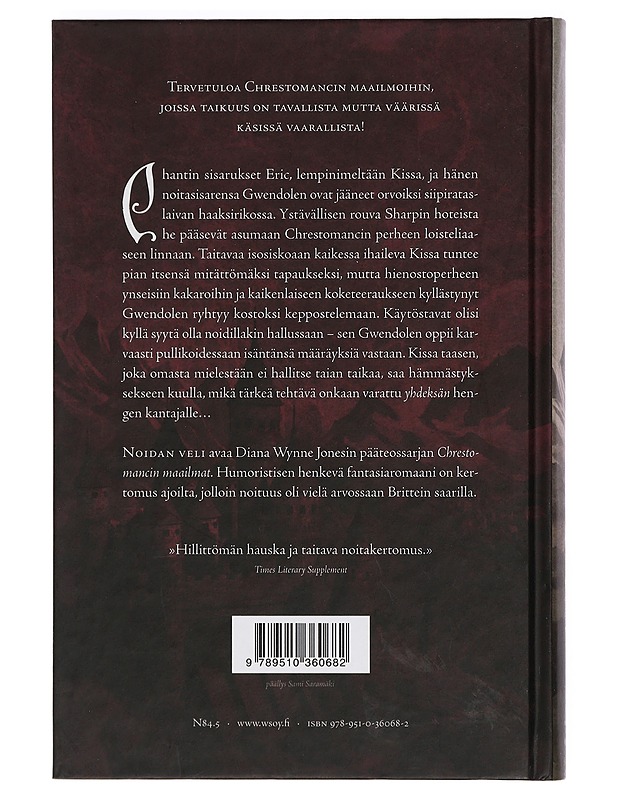 Noidan veli - Jones, Diana Wynne - Fantasia- ja scifi - 10105436008 - 1