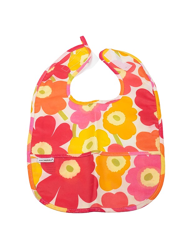 MARIMEKKO Unikko vauvan ruokalappu - Vauvanvaatteet - 10105436017 - 0