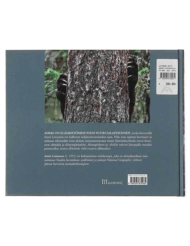 Ahman kintereillä - Antti Leinonen - Tietokirjat ja oppaat - 10105436031 - 1