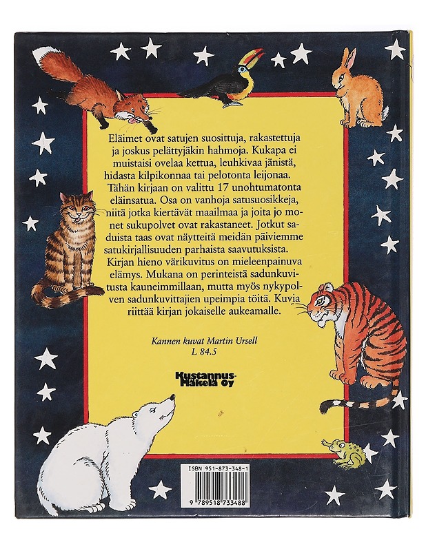 Rakkaimmat eläinsatuni - O'Mara, Lesley - Lastenkirjat - 10105436024 - 1