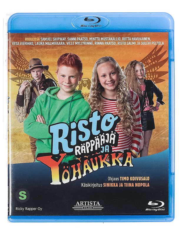Risto räppääjä ja Yöhaukka - Blu-ray - Blu-ray-levyt - 10105436104 - 0