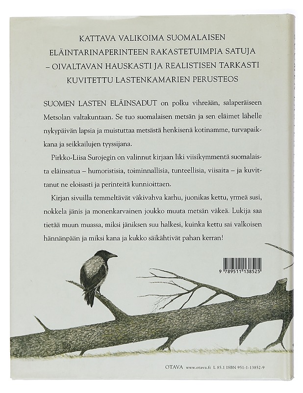Suomen lasten eläinsadut - Pirkko-Liisa Surojegin - Lastenkirjat - 10105436143 - 1