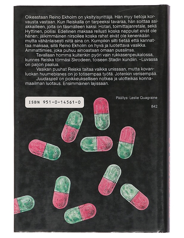 JUUDASPELI : JÄNNITYSROMAANI - HARRI NYKÄNEN - Romaanit ja novellit - 10105436178 - 1