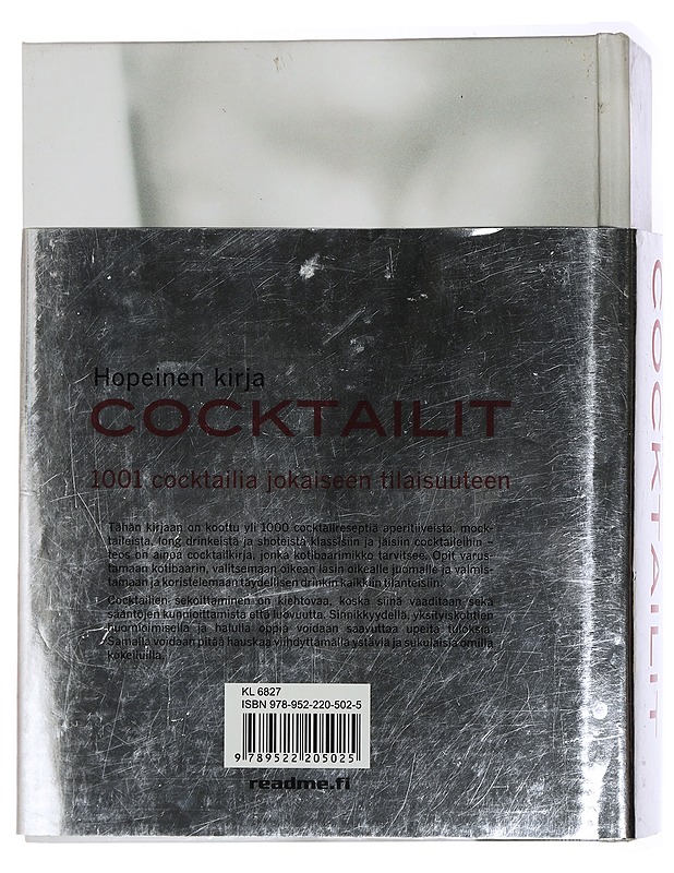 Cocktailit : hopeinen kirja : yli 1000 cocktailreseptiä - Bardi, Carla - Tietokirjat ja oppaat - 10105436218 - 1