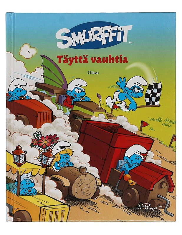 Smurffit : Täyttä vauhtia - Peyo - Lastenkirjat - 10105436236 - 0