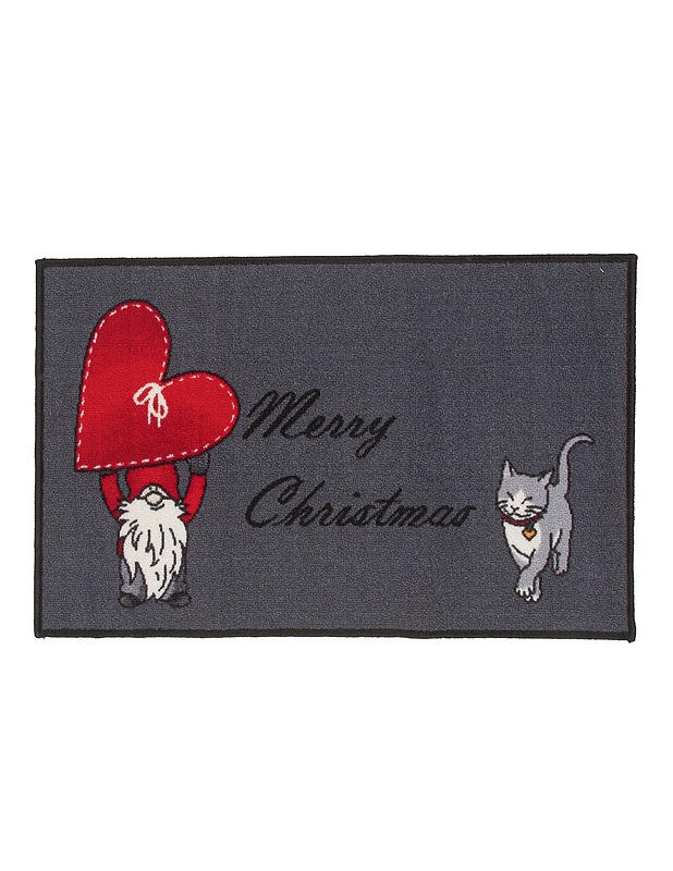 RUSTA Jouluinen ovimatto, 50 X 80 cm - Joulutuotteet - 10105436249 - 0
