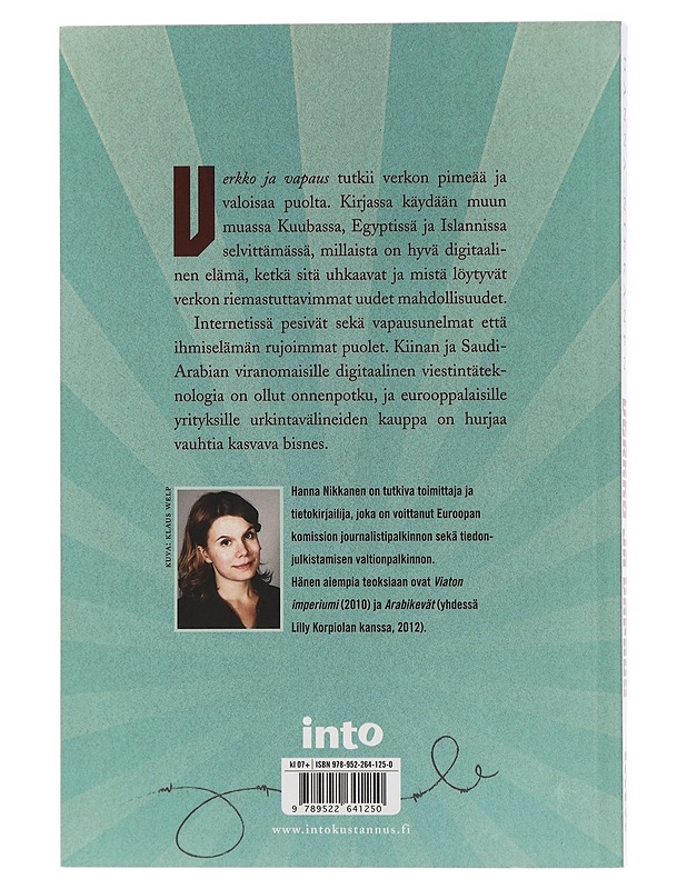 Verkko ja vapaus - Hanna Nikkanen - Tietokirjat ja oppaat - 10105436260 - 1