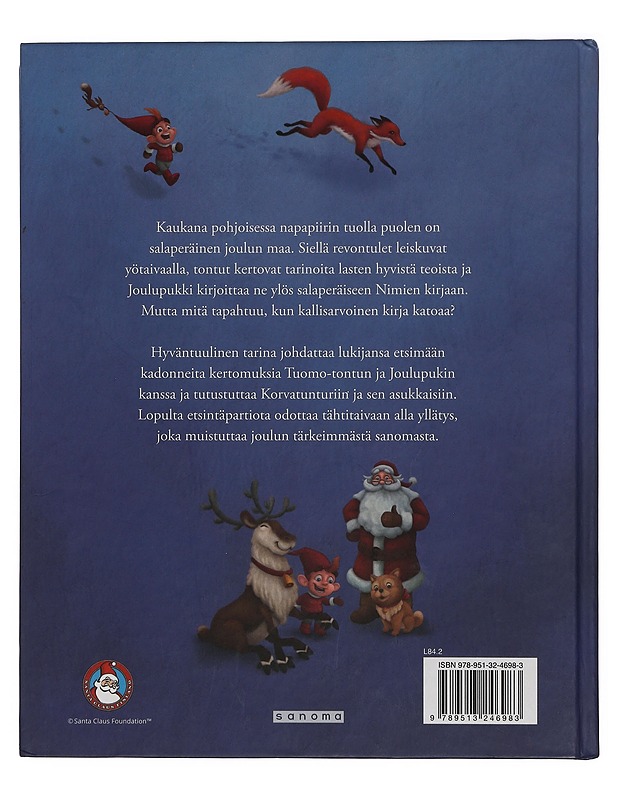 Joulupukki ja nimien kirja - Heimonen, Satu - Lastenkirjat - 10105436283 - 1