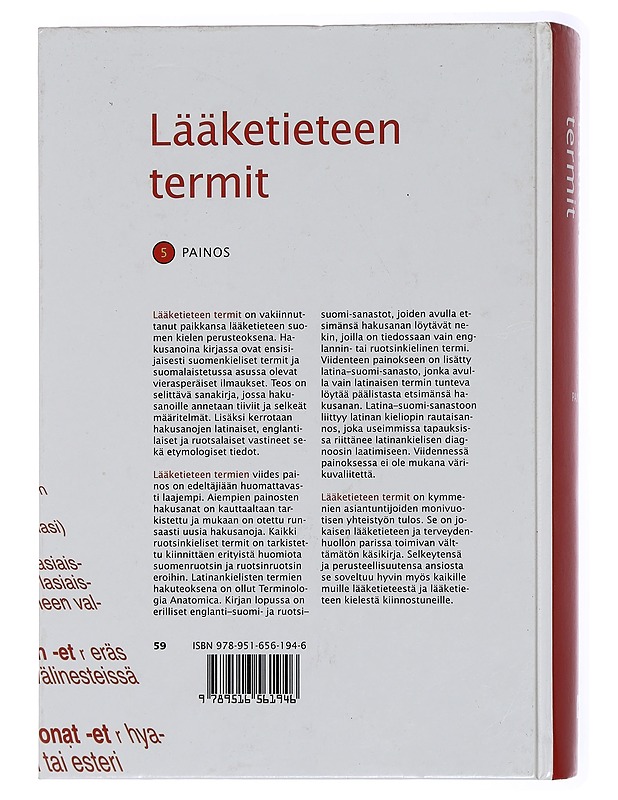 Lääketieteen termit : Duodecimin selittävä suursanakirja - Alho, Antti - Tietokirjat ja oppaat - 10105436295 - 1