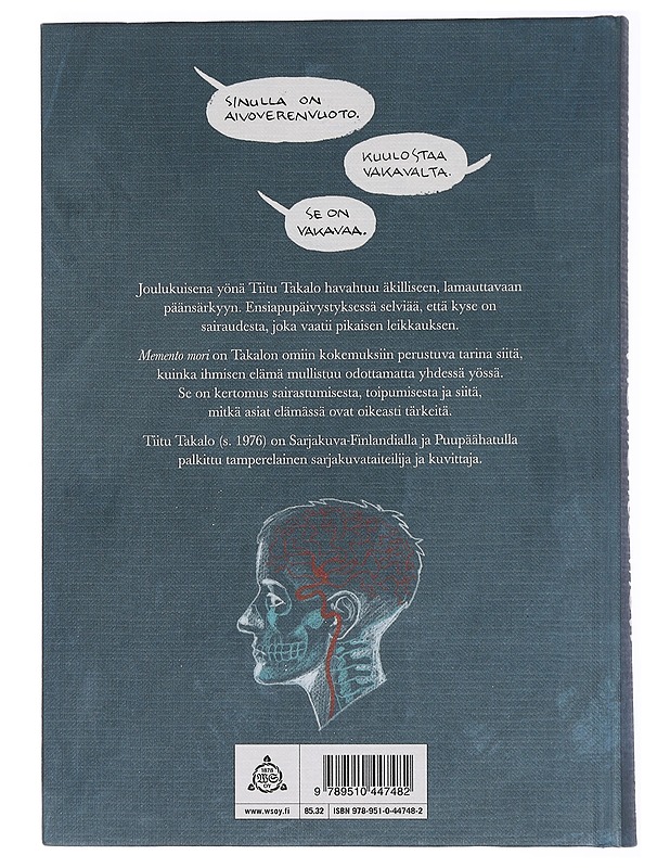 Memento mori - Tiitu Takalo - Sarjakuvat - 10105436301 - 1
