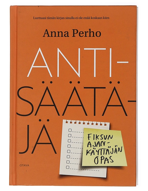 Antisäätäjä - Anna Perho - Tietokirjat ja oppaat - 10105436347 - 0