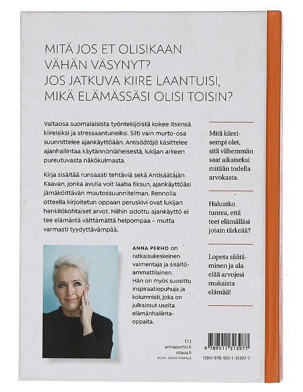 Antisäätäjä - Anna Perho - Tietokirjat ja oppaat - 10105436347 - 1