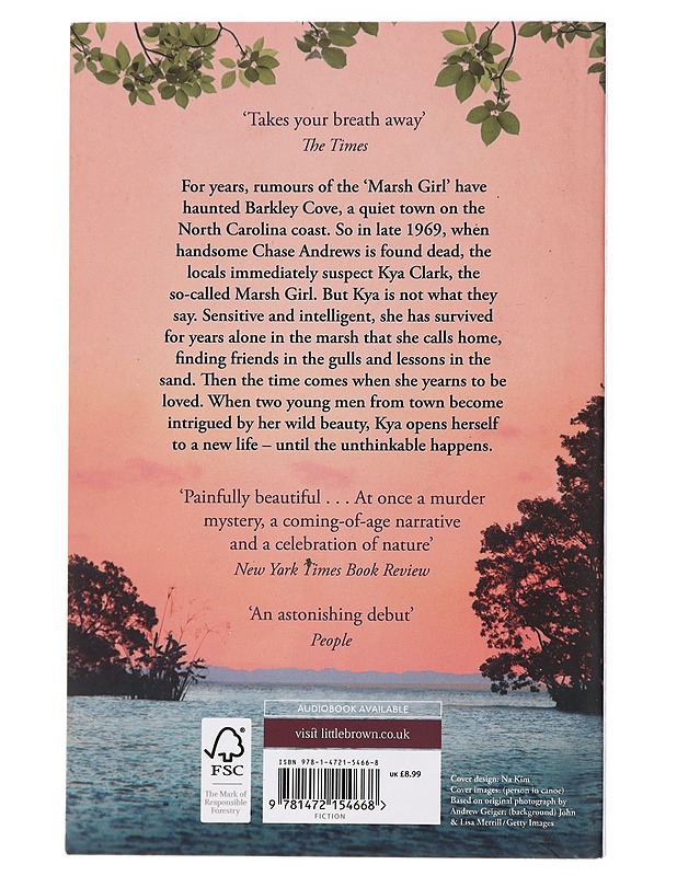 Where the crawdads sing - Delia Owens - Romaanit ja novellit - 10105436381 - 1