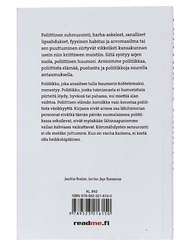 Politiikan parhaat - Readme, Joachim - Tietokirjat ja oppaat - 10105436387 - 1