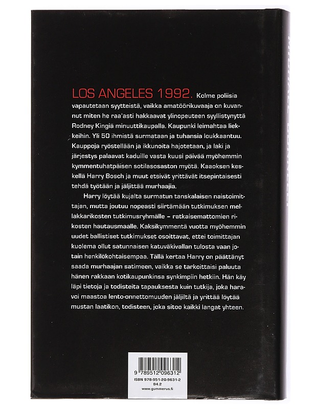 Musta laatikko - Connelly, Michael - Jännitys ja dekkarit - 10105436389 - 1