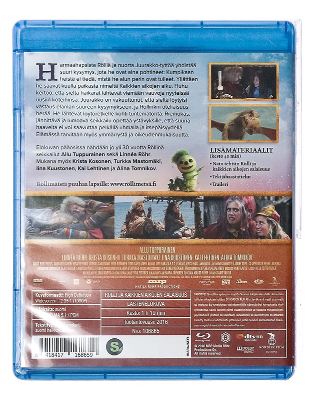 Rölli Ja Kaikkien Aikojen Salaisuus - Blu-Ray - Blu-ray-levyt - 10105436423 - 1