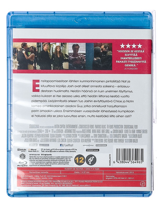 Vuoden se kestää - Blu-ray - Blu-ray-levyt - 10105436429 - 1
