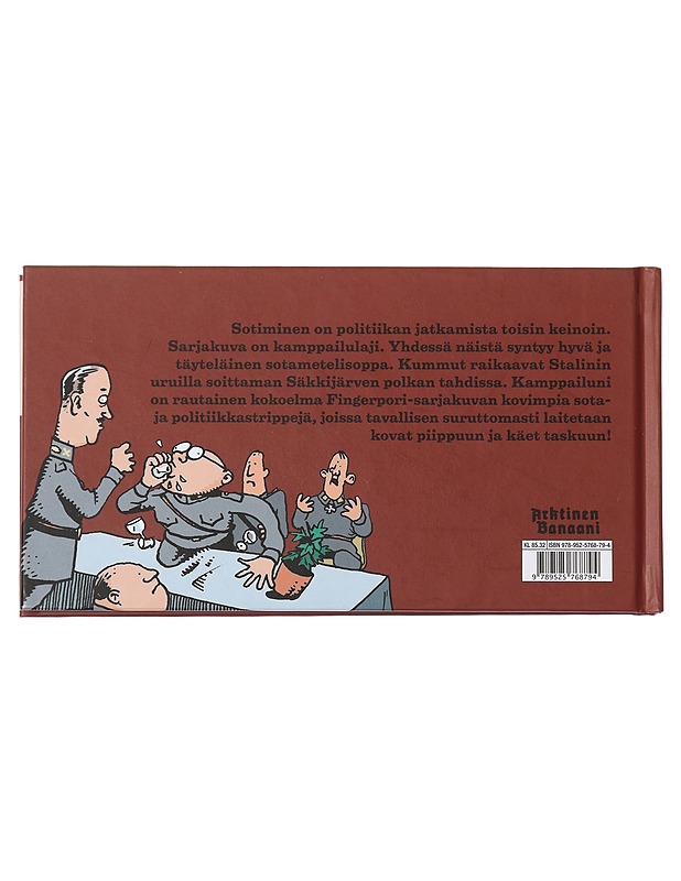 Fingerpori : kamppailuni - Pertti Jarla - Sarjakuvat - 10105436434 - 1