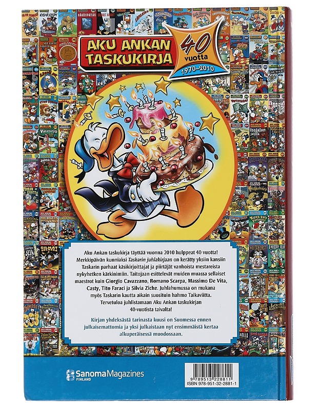 Taskarin juhlakirja : Aku Ankan taskukirja 40 vuotta 1971-2010 - Kastari, Anna - Sarjakuvat - 10105436440 - 1