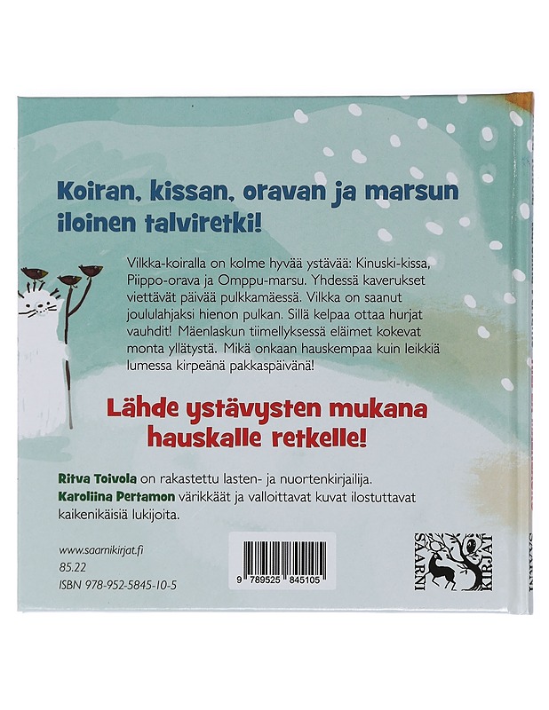 Hilpeä mäenlasku - Toivola, Ritva - Lastenkirjat - 10105436447 - 1