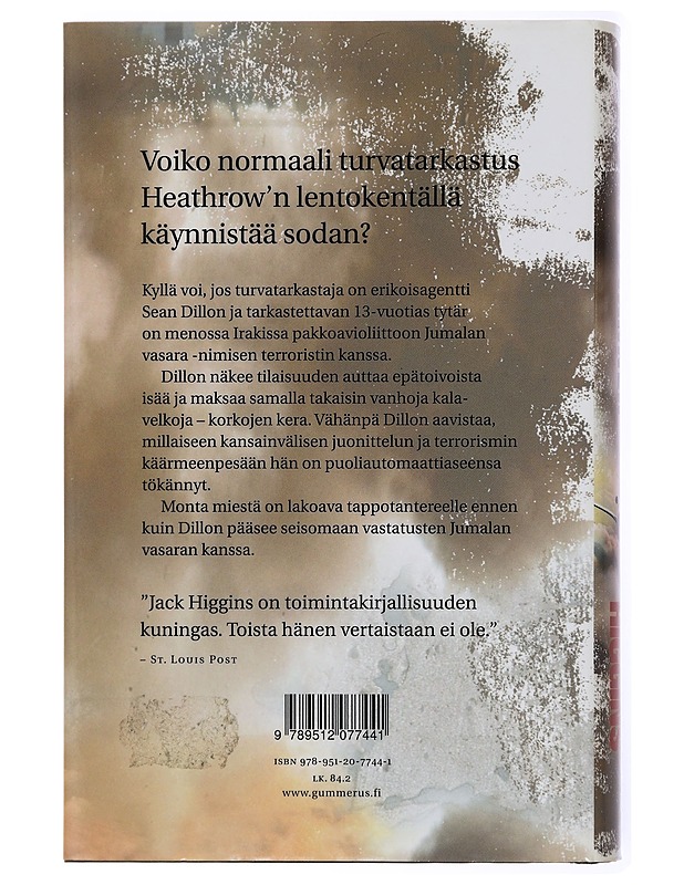 Tappotanner - Higgins, Jack - Jännitys ja dekkarit - 10105436463 - 1