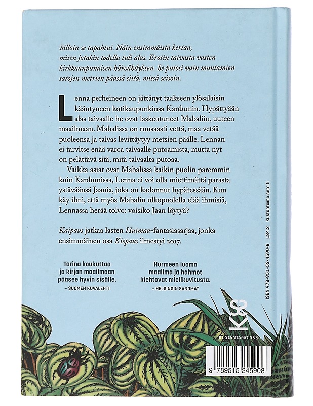 Kaipaus - Hurme, Vuokko - Lastenkirjat - 10105436475 - 1