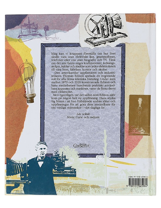 Thomas Edison och elektriciteten - Parker, Steve - Elämäkerrat ja muistelmat - 10105436484 - 1